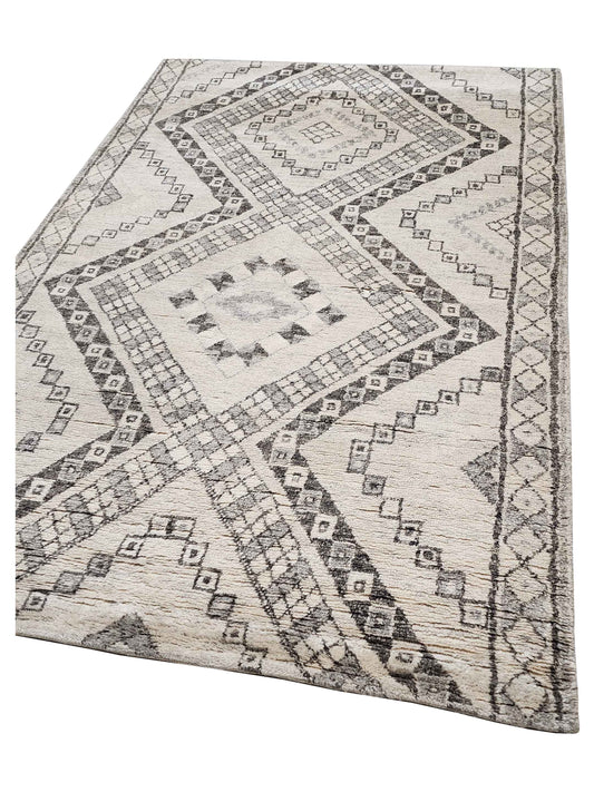Moroccan Mohair MO-9872 Ivory Taupe