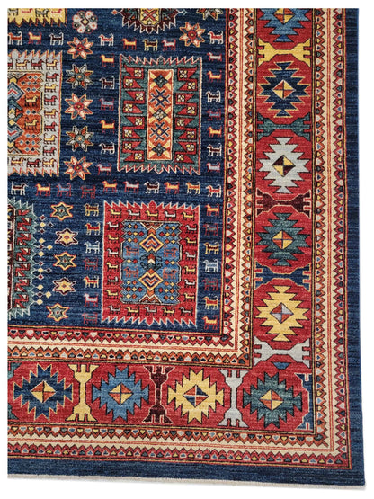 Lahore Pak Chobi Blue Red