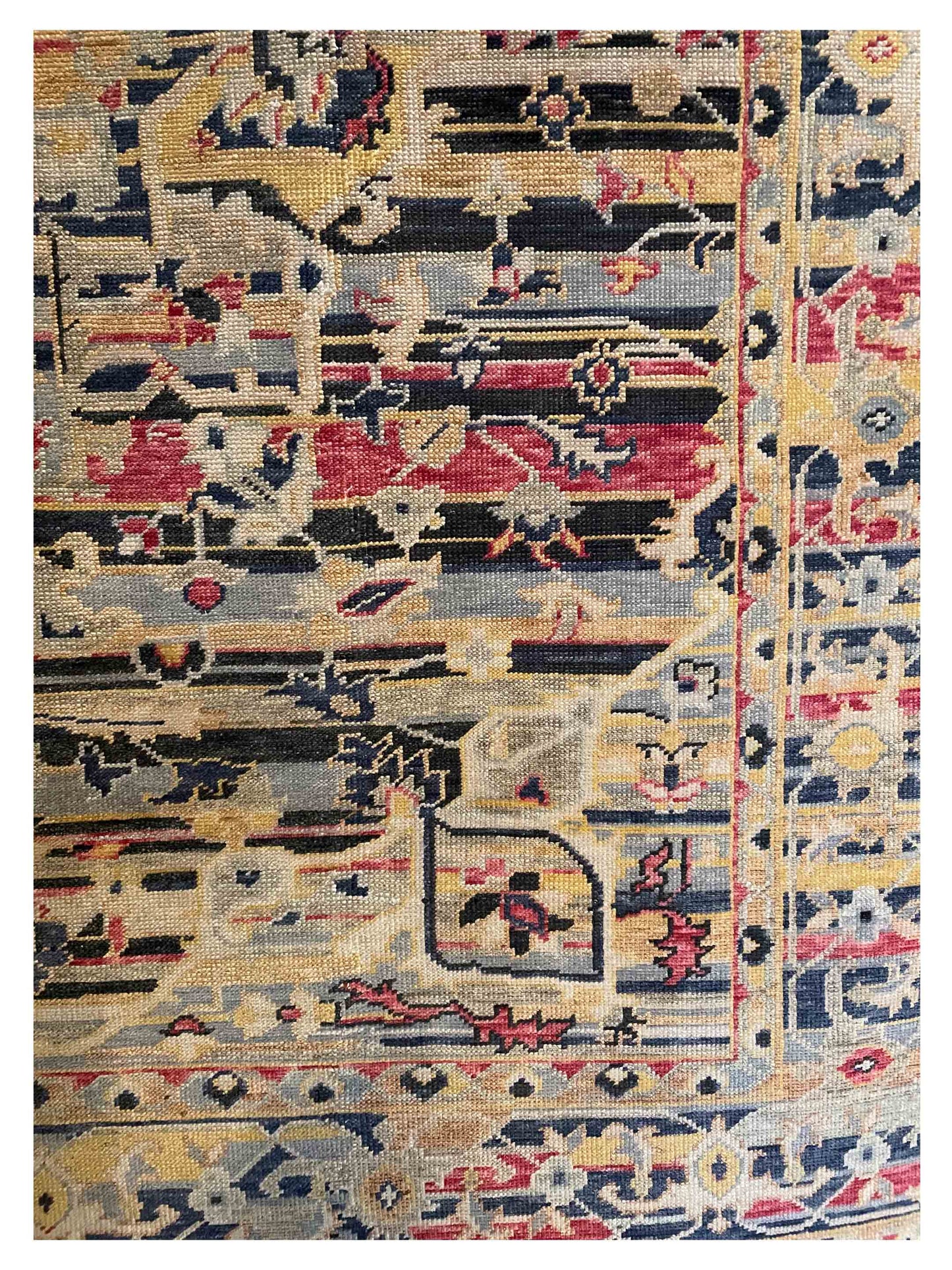 Exclusive Type R AH-1333 Blue Multi  Transitional Hand Knotted Rug