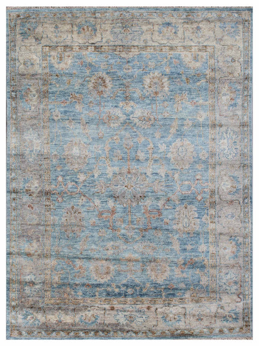 Exclusive Faberge FB-423 Blue Grey  Traditional Hand Knotted Rug