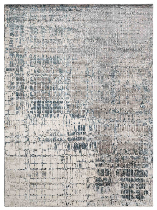 Exclusive Mantra MN-279 Grey Green  Contemporary Hand Knotted Rug