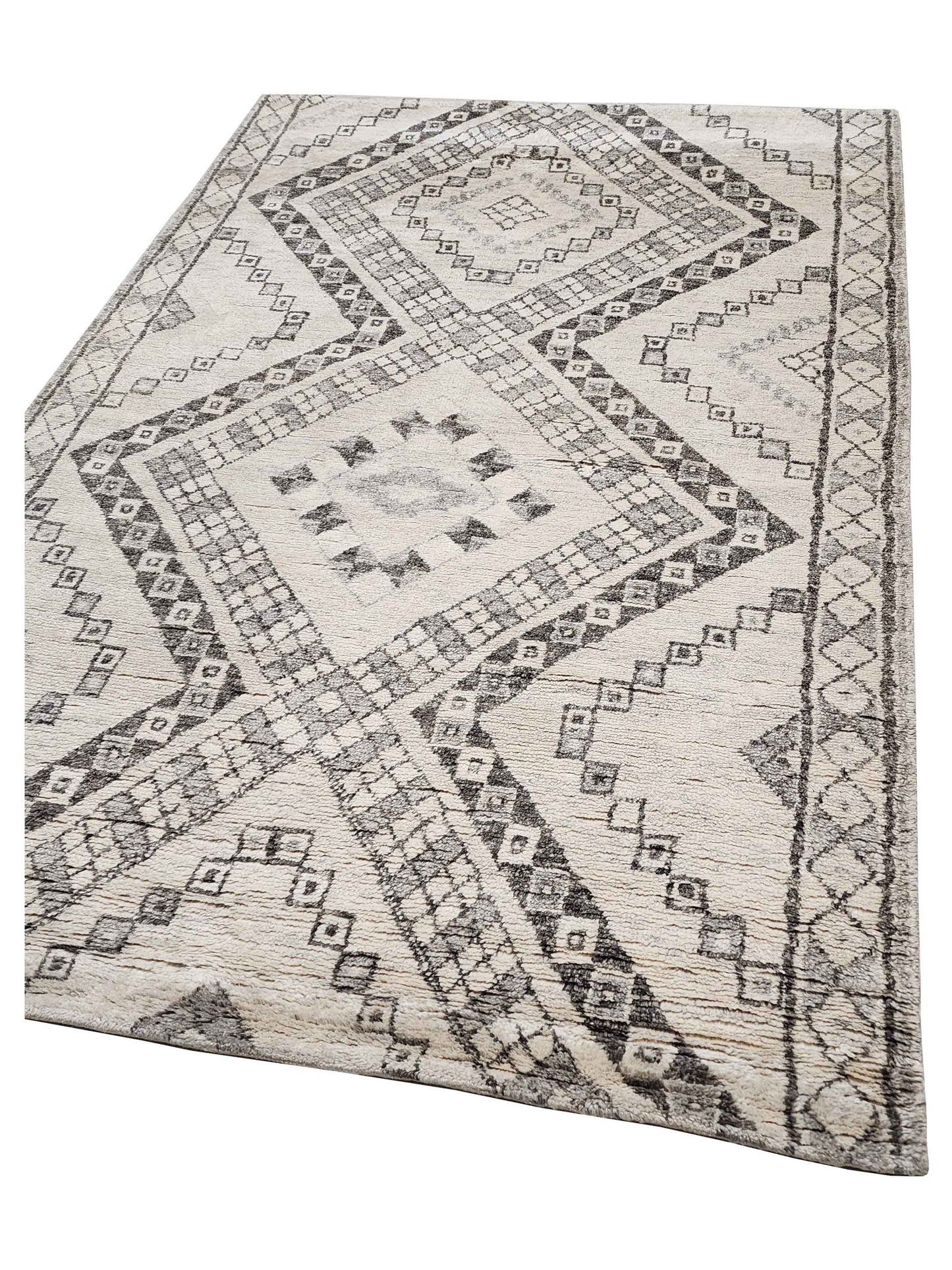 Moroccan Mohair MO-9872 Ivory Taupe
