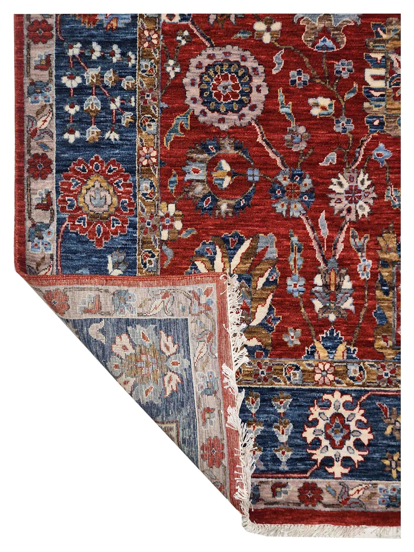 Agra Modern Pass-188 Rust Blue
