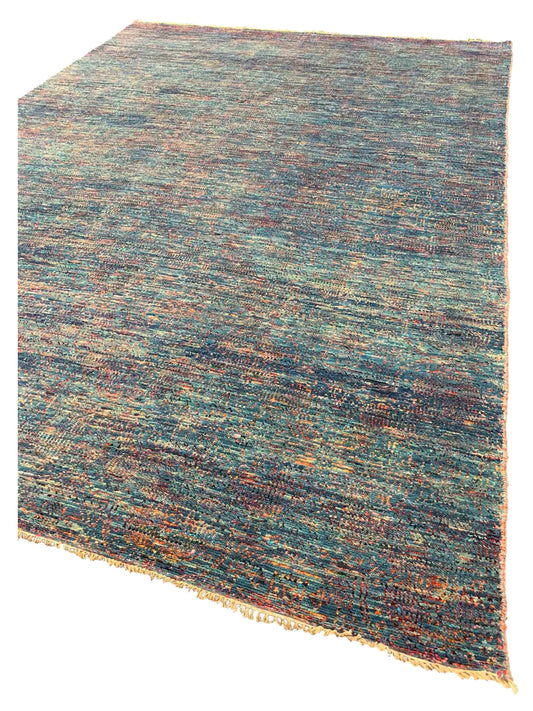 Afghan Modern U-324 Blue Multi