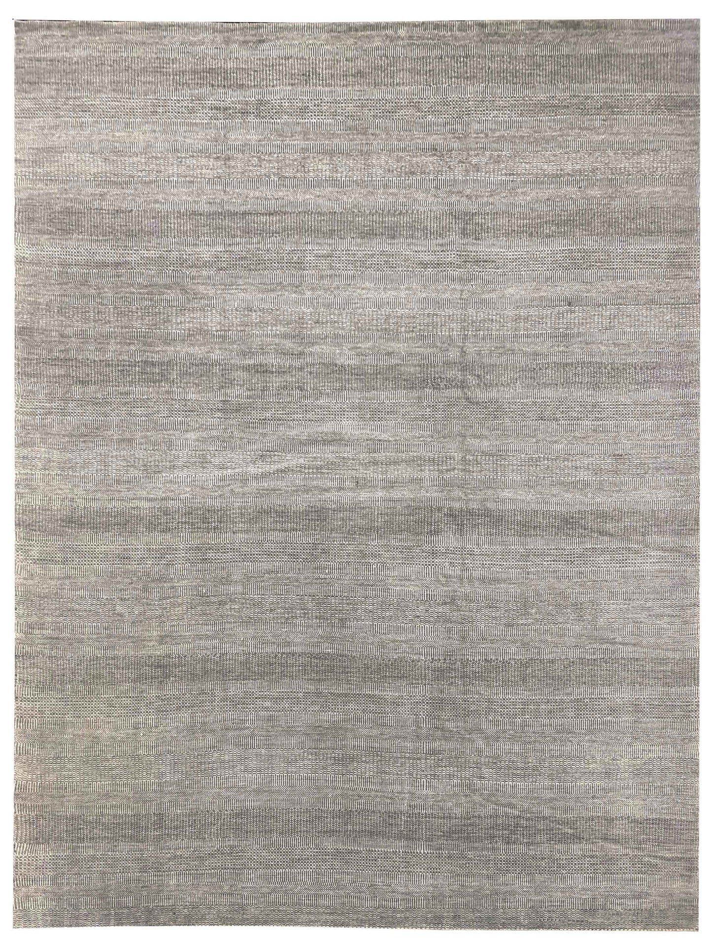 Exclusive Afghan Modern UG-311 Grey Grey  Transitional Hand Knotted Rug