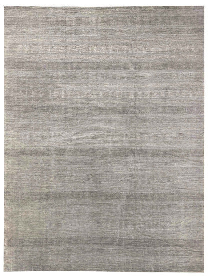 Exclusive Afghan Modern UG-311 Grey Grey  Transitional Hand Knotted Rug