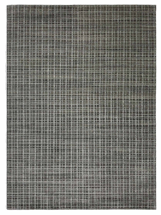Exclusive Fashionloom FL-2000 Blue Grey  Modern Hand Loom Rug