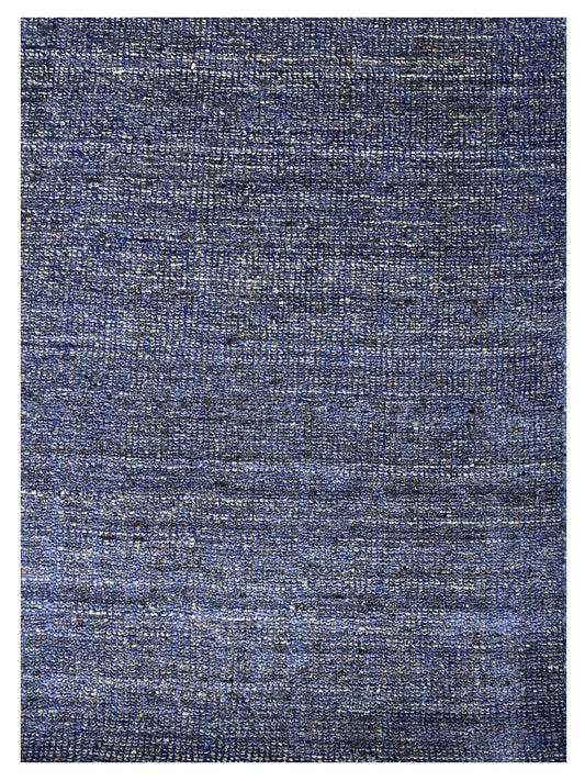 Exclusive Parisian I2 Blue Blue  Modern Hand Loom Rug