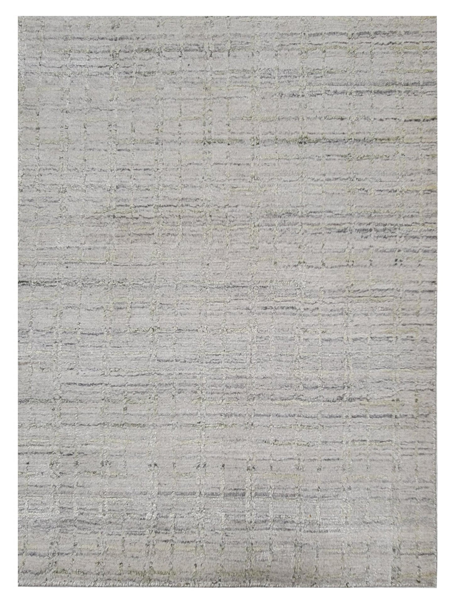 Exclusive Fashionloom FL-3000 Ivory Ivory  Modern Hand Loom Rug
