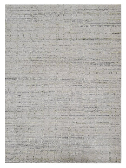 Exclusive Fashionloom FL-3000 Ivory Ivory  Modern Hand Loom Rug
